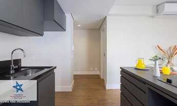 Imagem 6: Bonito apartamento 52 m2 a.u- varanda- 1 suíte + 1 lavago- 1 vaga. R Itacema- Itaim Bibi