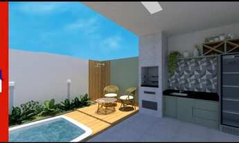 Imagem 5: Casa sendo 2/4 e uma suíte com piscina