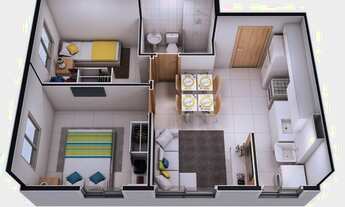 Imagem 5: 2/4 c/ elevador. Reserva dos Ventos. 100% vendido