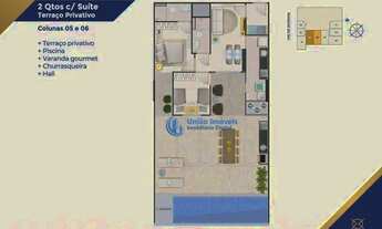 Imagem 2: Apartamento Garden com 2 dormitórios à venda, 119 m² por R$ 1.285.365,87 - Itaparica - Vil