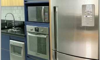 Imagem 1: Apartamento para venda possui 76 m² com 2 quartos em Vila Assunção - Santo André - SP