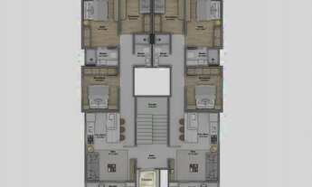 Imagem 7: Apartamento de três dormitório na praia de Palmas, Governador Celso Ramos - SC - AP519