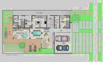 Imagem 7: Casa de condomínio para venda com 252 metros quadrados com 4 quartos em Uruguai - Teresina
