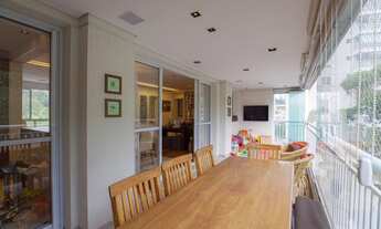 Imagem 7: Porteira Fechada, 138m² lindo, 3 Suítes, 2 vagas, elevador privativo, ampla sala em L