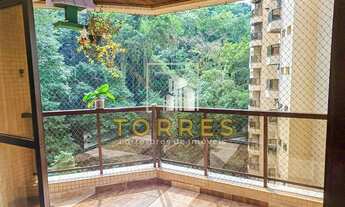 Imagem 2: Apartamento para locação anual com 3 quartos na Praia das Pitangueiras no Guarujá, SP com