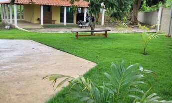 Imagem: Mini granja em lagoa seca