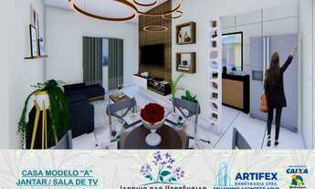 Imagem 2: Casa de 3 qtos com suíte, duas vagas e documentação Grátis, bairro Santo Inácio