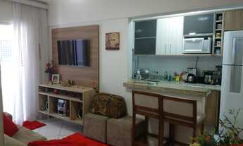 Imagem 2: AP FRENTE MAR NA PRAIA GRANDE 1 DORM MOBILIADO COM 1 VAGA