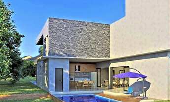 Imagem 6: Casa em construção à venda, com 03 suítes, espaço gourmet e piscina, com previsão de entre