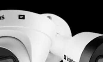 Imagem: Sistema CFTV com 4 câmeras intelbras