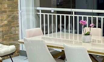 Imagem 3: Apartamento com Varanda Gourmet Churrasqueira no Tatuapé Parque São Jorge com 130m² 3 suít