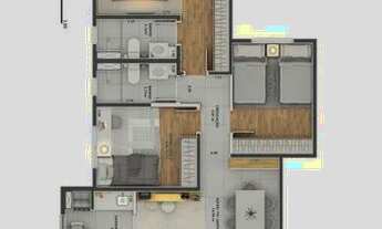 Imagem 5: Apartamento 86m², 3 Dorm, 1 Suíte e Varanda Gourmet