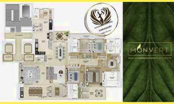 Imagem 5: Apartamento para venda possui 230 metros quadrados com 5 quartos em Horto Florestal - Salv