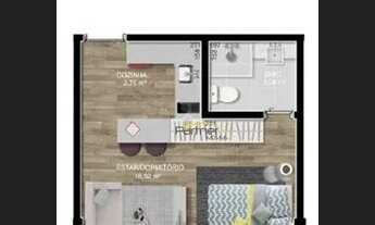 Imagem 7: Studio com 1 dormitório à venda, 31 m² por R$ 387.112 - Batel - Curitiba/PR