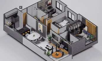 Imagem 4: Apartamento 3 quartos - Morada do Sol - Fase final acabamento