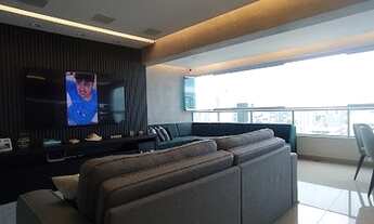 Imagem 2: Apartamento novo com móveis planejados e churrasqueira a carvão no Setor Bueno