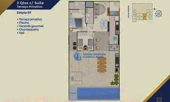 Imagem 2: Apartamento Garden com 2 dormitórios à venda, 118 m² por R$ 1.348.461 - Itaparica - Vila V