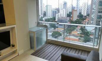 Imagem 3: Apartamento Studio, mobiliado e moderno, com 34 m², 1 quarto e 1 vaga de garagem, no Brook