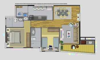 Imagem: Apartamento com 2 dormitórios e 2 vagas