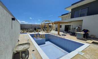 Imagem 4: Sobrado no Condomínio Terras do Vale-com 3 quartos sendo2 Suites-churrasqueira e Piscina-E