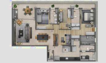 Imagem 5: Apartamento alto padrão 175 m² 3 quartos em Indianópolis - São Paulo - SP