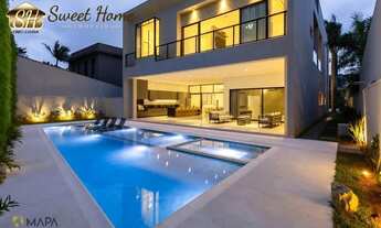 Imagem: Residência com áreas bem integradas, aprimorando