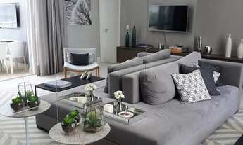 Imagem 4: 138m² Alto padrão, Pé direito duplo no living e terraço, 3 Suites, 5 Banheiros, 2 Vagas de