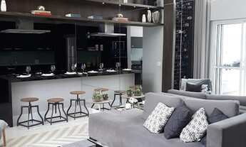 Imagem 5: 138m² Alto padrão, Pé direito duplo no living e terraço, 3 Suites, 5 Banheiros, 2 Vagas de