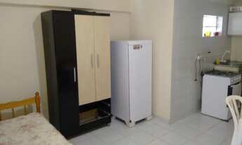 Imagem: Kitnet mobiliada para moradia, com ar condicionado