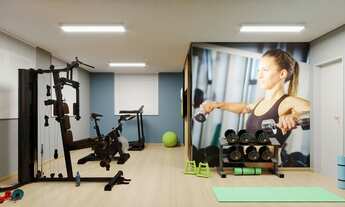 Imagem 6: Apto de 60 metros, 3 quartos , lazer completo com vista mar. Na planta