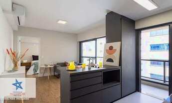 Imagem 2: Bonito apartamento 52 m2 a.u- varanda- 1 suíte + 1 lavago- 1 vaga. R Itacema- Itaim Bibi