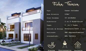 Imagem 2: Casa Triplex isolada em condomínio para venda possui 131 mts com 4 quartos