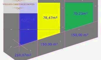 Imagem: Esquina 503,00m² (Fração ideal 03 casas)