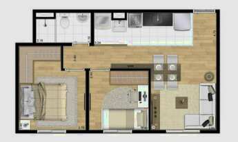 Imagem 3: Apartamentos com escritura Grátis Em obras 2 dorms