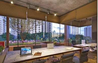 Imagem 2: Apartamento tipo Studio com área privativa de 31,93 m² e 1 garagem rotativa Vitória Salvad