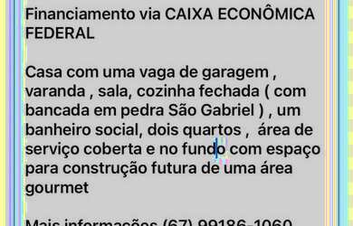 Imagem 2: Térrea para venda possui 48 metros quadrados com 2 quartos