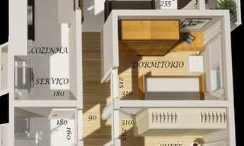 Imagem 6: APARTAMENTO 2 DORMITORIOS 54 m² 1 suite SACADA GRILL JARDIM HAYDEE