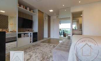 Imagem 3: Apartamento Mobiliado. Pronto para Mudar. 1 Quarto, 1 Vaga. Próximo ao Shopping Ibirapuera