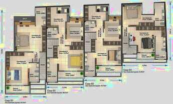 Imagem 4: Vendo lindo sobrado geminado no litoral de SC cidade de Porto Belo bairro Perequê