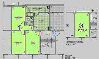 Imagem 2: Apartamento com 2 dormitórios para alugar, 94 m² por R$ 2.550/mês - Embaré - Santos/SP
