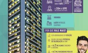 Imagem: CCS-1 Qto na Cid Universitária, R$ 183.000,00