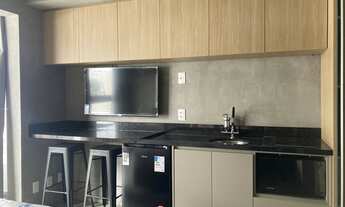 Imagem 2: Lindo studio todo mobiliado para locação com 24m2 (sem vaga) - Consolação - São Paulo/SP