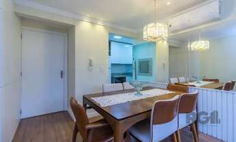 Imagem 5: Apartamento 2 dormitórios , semimobiliado ,andar alto com duas suítes, lavabo e vaga dupla