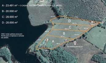 Imagem 4: Terreno de 20.000 m² PÉ NA ÁGUA / Represa Piracaia