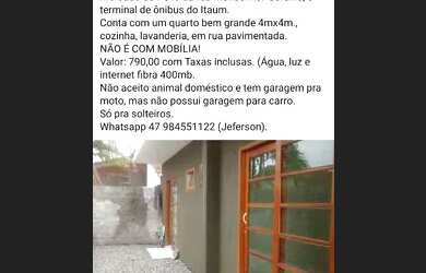 Imagem 5: Kitnet na zona Sul