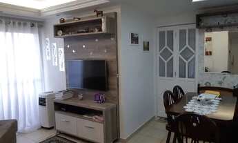 Imagem 4: Apartamento com 54 m² com 2 quartos e 2 vagas (escrituradas), lazer completo e portaria 24