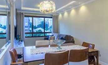 Imagem 3: Apartamento 2 dormitórios , semimobiliado ,andar alto com duas suítes, lavabo e vaga dupla