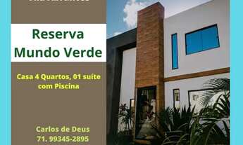 Imagem: Oportunidade Reserva Mundo Verde, Casa