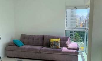 Imagem 4: Apartamento para locação, 80m², 2 dormitórios/suíte, 2 banheiros, 1 lavabo, 3 salas, 2 vag