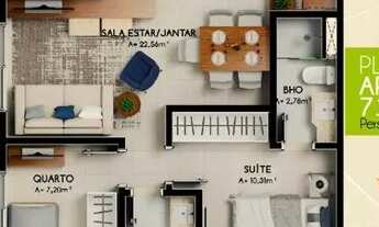 Imagem 4: Vogue batista campos, Studio a AP de 2/4, entrega em 2025, Fluxo de PG Excelente!